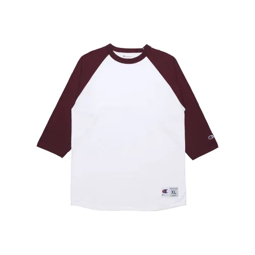 Champion T-Shirt US Version Unisex White Red Multicolor Чемпион T-Shirt США Унисекс Белый Красный Многоцветный