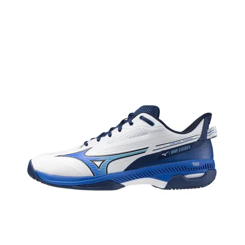 Mizuno Низкие Беговые Кроссовки Унисекс Синие Белые