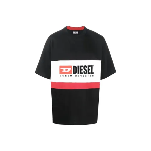DIESEL Мужские черные T-рубашки