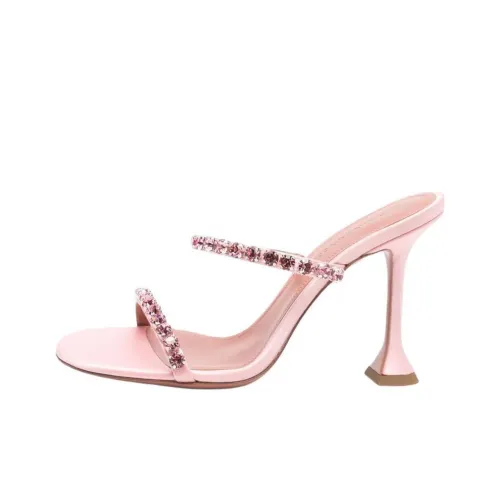 AMINA MUADDI Слипоны 9,5 см Женские Розовые