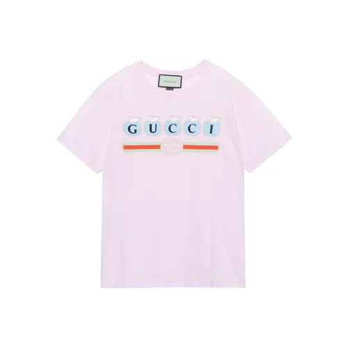 GUCCI Розовый Унисекс Футболка