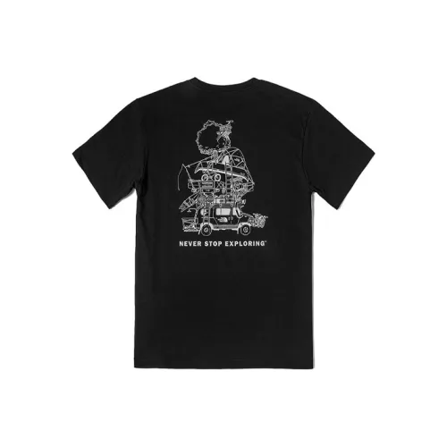 The North Face Рукав с оборванным плечом T-рубашка Унисекс Черный