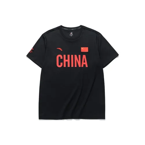 ANTA National Flag T-Shirt Unisex Black