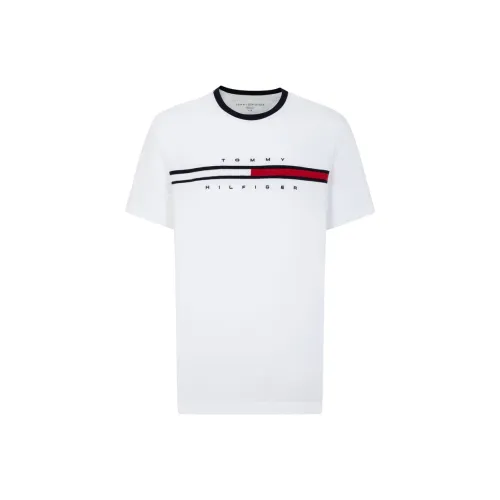 Tommy Hilfiger Белая Мужская T-рубашка