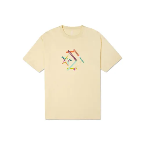 Конверс T-Shirt Унисекс Light Yellow