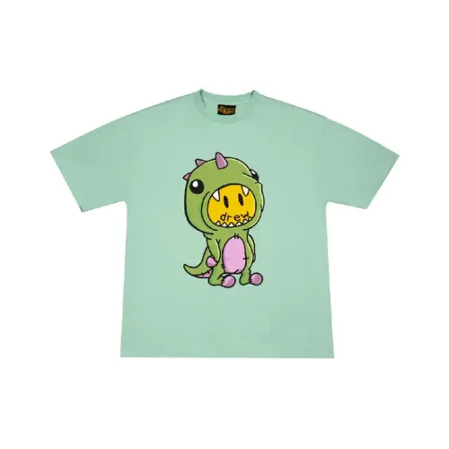 Drew House Smiley Collection Мятно-зеленая унисекс футболка T-Shirt