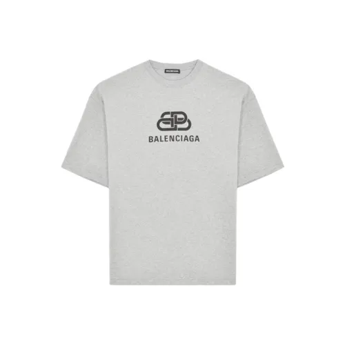 Balenciaga Серый Мужской T-Рубашки