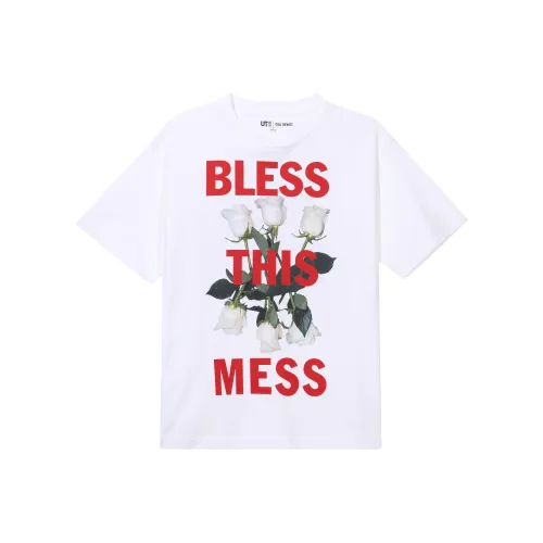 UNIQLO Белые Женские Футболки