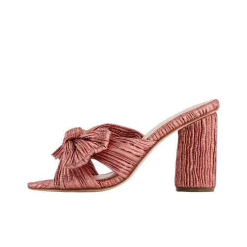 Loeffler Randall Слипоны 8 см Женские Розовые