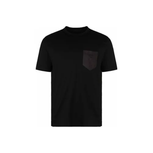 PRADA Мужские черные T-рубашки