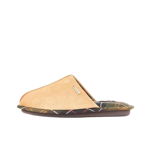 BARBOUR Домашние тапочки Женские Желтые