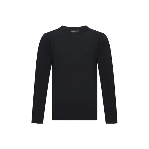 EMPORIO ARMANI Рубашка Мужская Темно-синяя