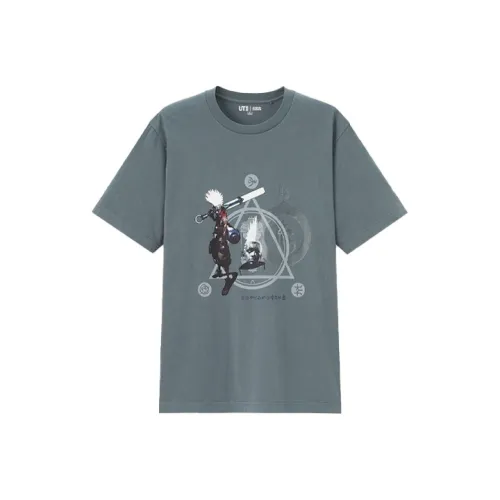 UNIQLO x Лига Легенд T-рубашка унисекс зеленая