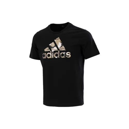 Adidas Мужские черные футболки