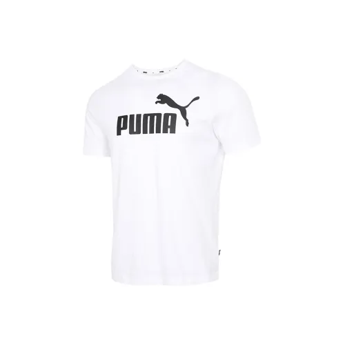 PUMA ESS Белый Мужской T-Рубашки