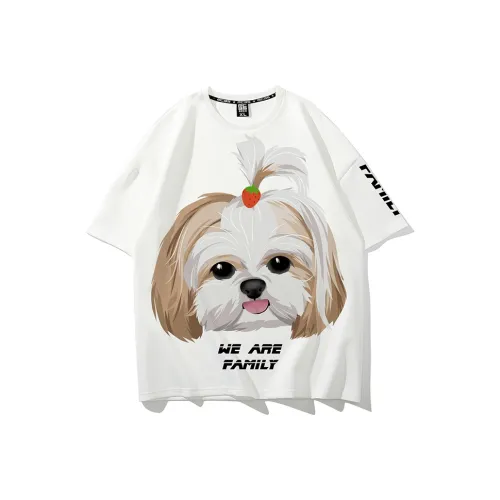 SANSYAS Прямой крой T-рубашка Унисекс