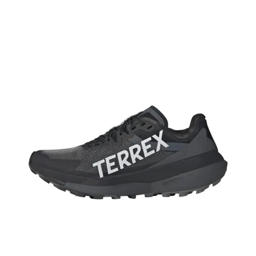 adidas Terrex Agravic Speed Slip Resistant Abrasion Resistant Low Top Trail Беговые кроссовки Женские Черный