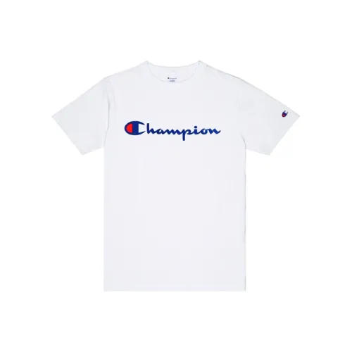 Champion T-Shirt Японская версия Унисекс Белый
