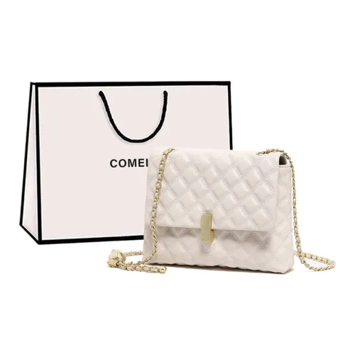 COMELY Сумки через плечо экрю женские