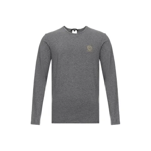 VERSACE Серые Мужские T-Рубашки