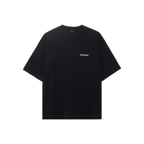 Balenciaga Мужские черные футболки