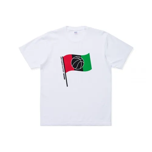 UNDEFEATED Прямой крой T-рубашка Унисекс Белый