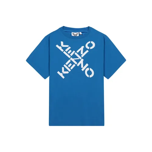 KENZO Мужские синие футболки