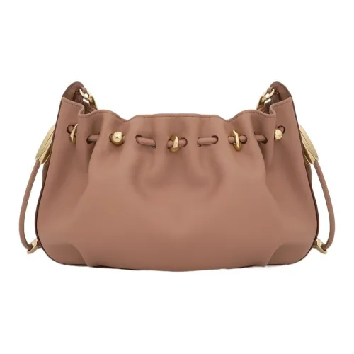 Zimmermann Сумка через плечо из коровьей кожи женская светло-коричневая