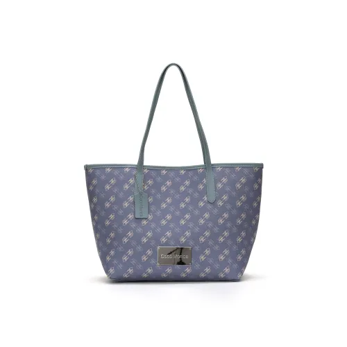 BONSAI STUDIO Микрофибра Тоут Сумка Сумка для покупок Сумка на плечо Женская Розовая Синяя