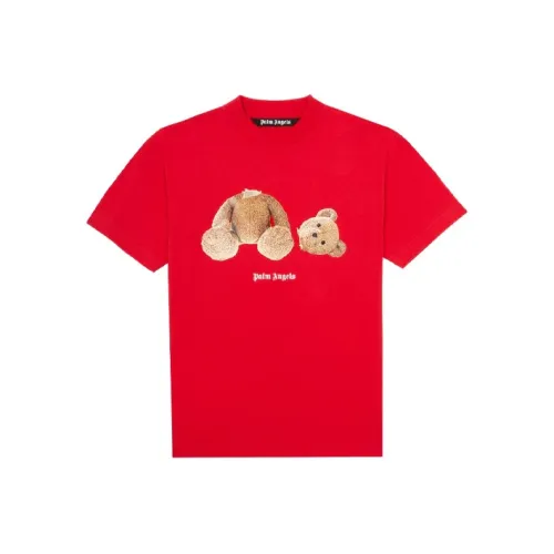 PALM ANGELS Red Мужская T-рубашка