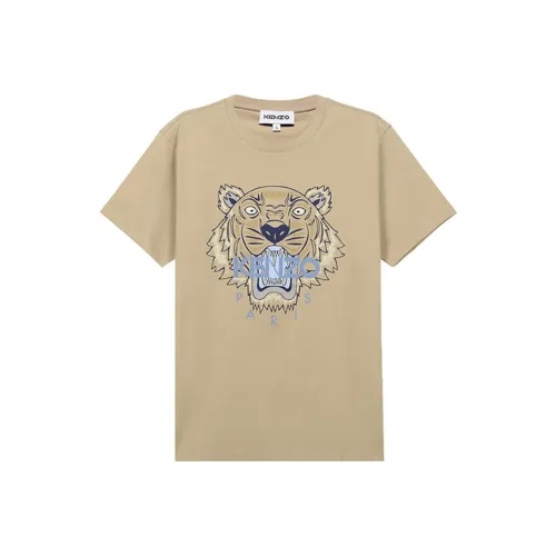 KENZO Бежево-желтые Мужские T-рубашки