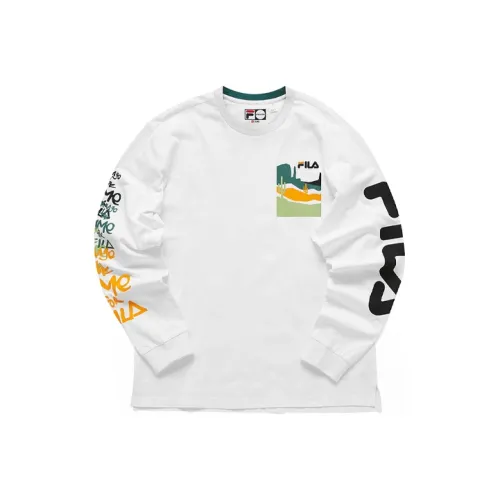 FILA FUSION T Рубашка Мужская Белая