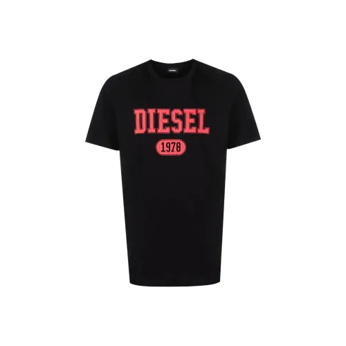 DIESEL Мужские черные T-рубашки