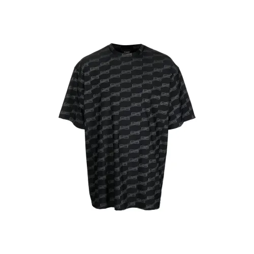 Balenciaga SS23 T-Shirt Loose Fit Men's Black Баленсиага SS23 T-Рубашка Свободного кроя Мужская Черная