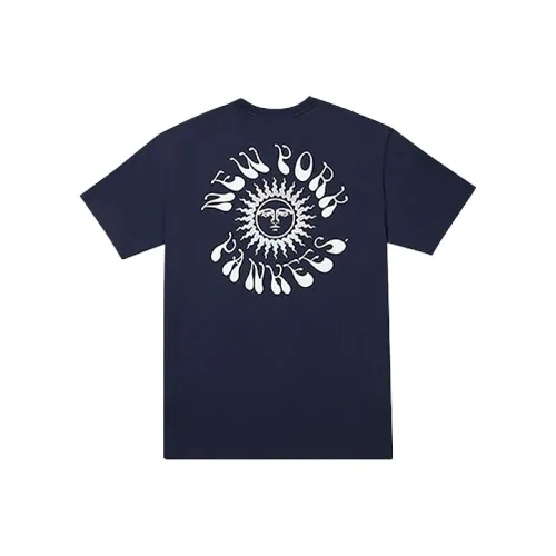 New Era SS21 T-Shirt Унисекс Морской Синий