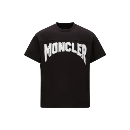 MONCLER Мужские черные T-рубашки