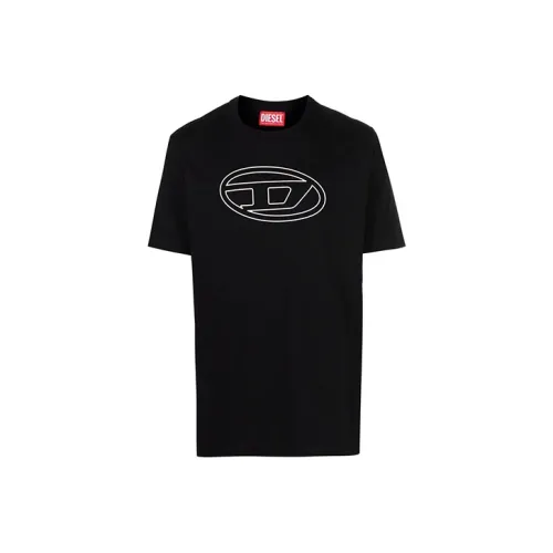 DIESEL Мужские черные T-рубашки