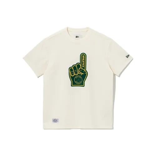 New Era Сливочный Мужской T-Shirt
