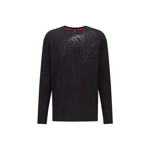 Hugo Boss Мужские Черные Рубашки