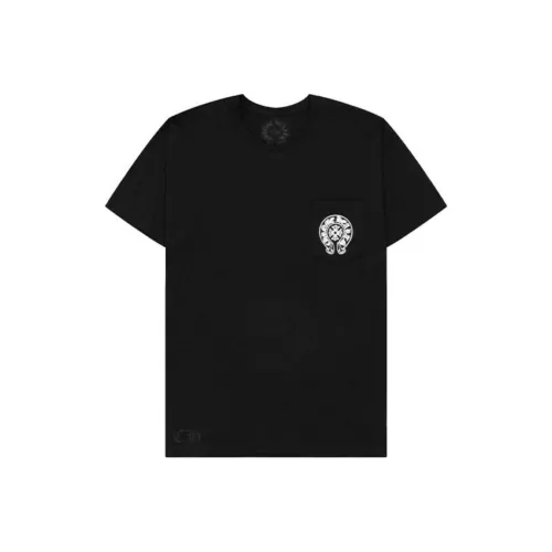 Chrome Hearts Мужские черные футболки