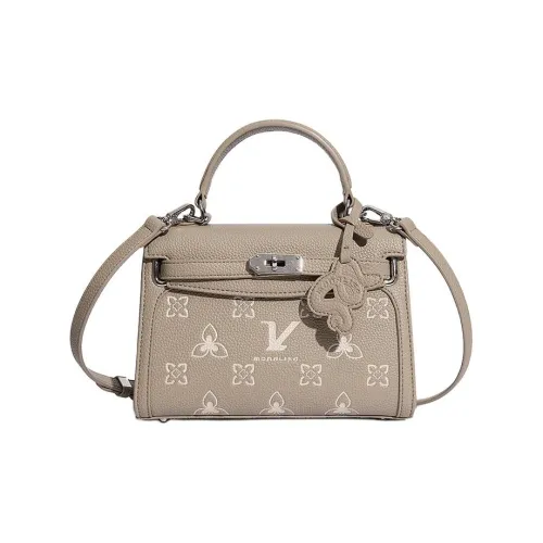 Monna Lisa Коровья кожа Сумка Женская Слоновой серый