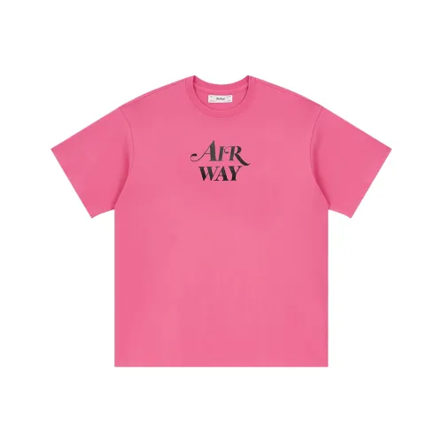AIRWAY Прямой крой T-рубашка Унисекс