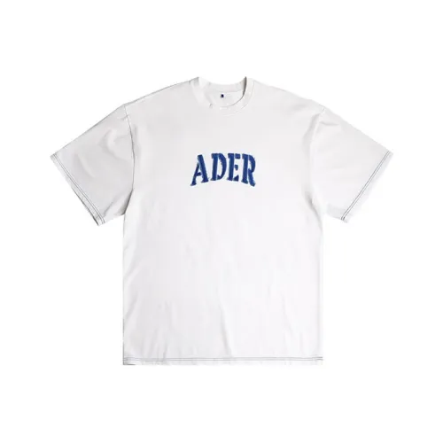 ADER ERROR Белая Унисекс Футболка