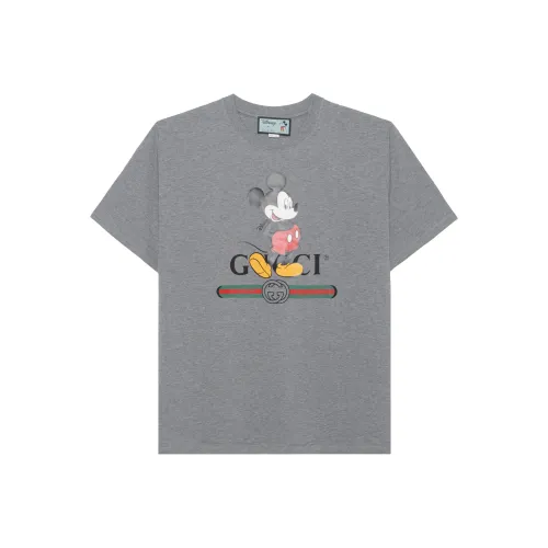 GUCCI X Disney T-Shirt Унисекс Серый