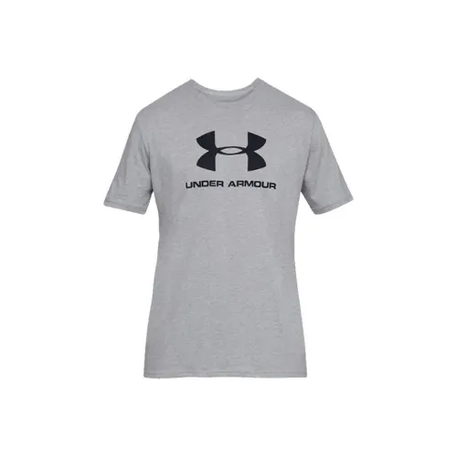 Under Armour T-Shirt Мужской Светло-Серый