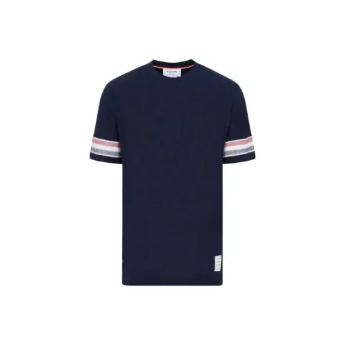 THOM BROWNE Ink Синий Мужская T-Рубашка