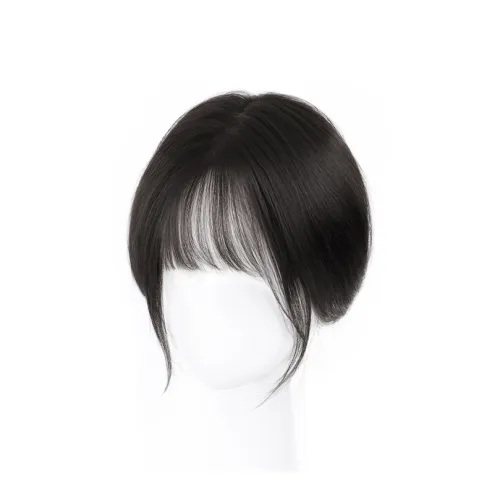 SIYU Русалка Внутренняя одежда Web Французский Bangs Волосы GROWTH Патч Человеческие волосы Короткие Прямые волосы