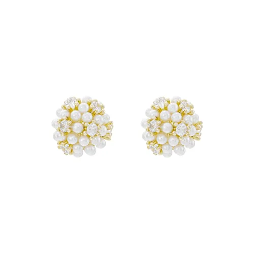 Anxious Серьги-гвоздики из стерлингового серебра 925 пробы Женские