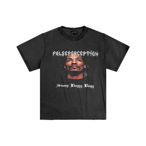 False Perception Черная Унисекс Футболка