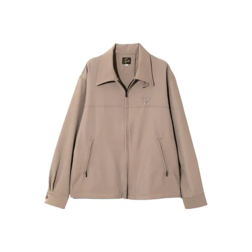 Needles SS25 Куртки и Пальто Унисекс Хаки
